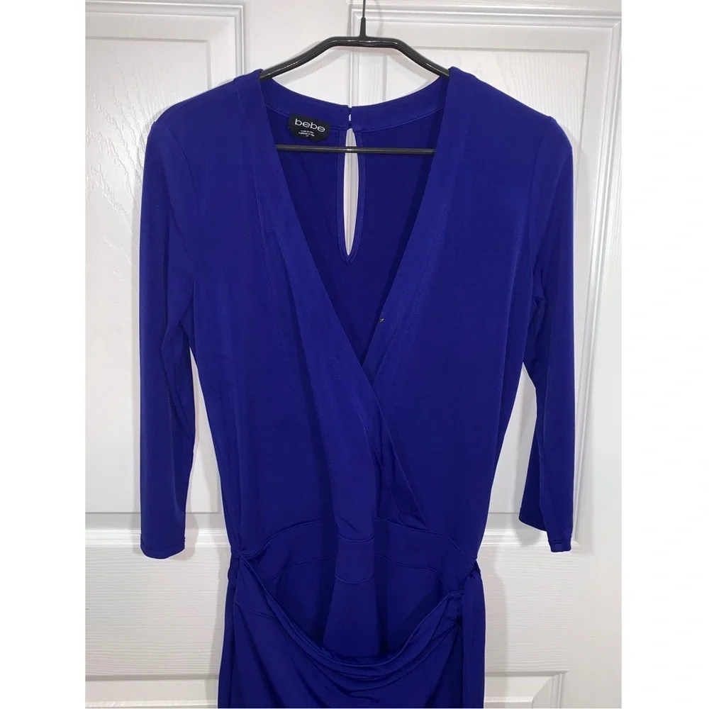 Bebe Romper Shorts Tie Front Sz S